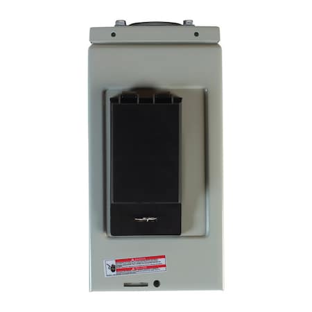 Eaton Load Center, CH, 2 Spaces, 70A, 120/240V AC, Main Lug, 1 Phase CH2L70RP